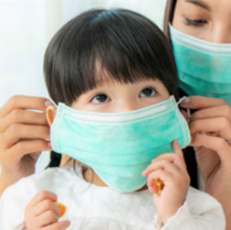 It's important to use Kid Size Face Mask and Face Shield. A loose or unfit face mask does not give the same level of Covid-19 Virus Protection