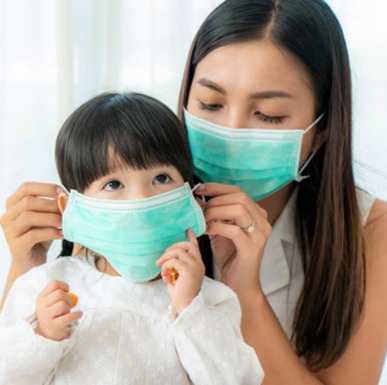 Kid size Face Mask and Adult Face Mask Matching Set (Family Pak) available in&nbsp; Vancouver.&nbsp; Available at online store BCFaceMask.ca 236-688-8880